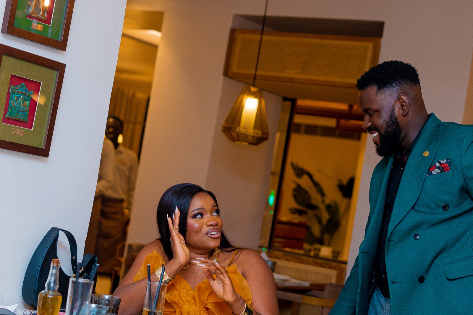 Elisha and Oyiza together