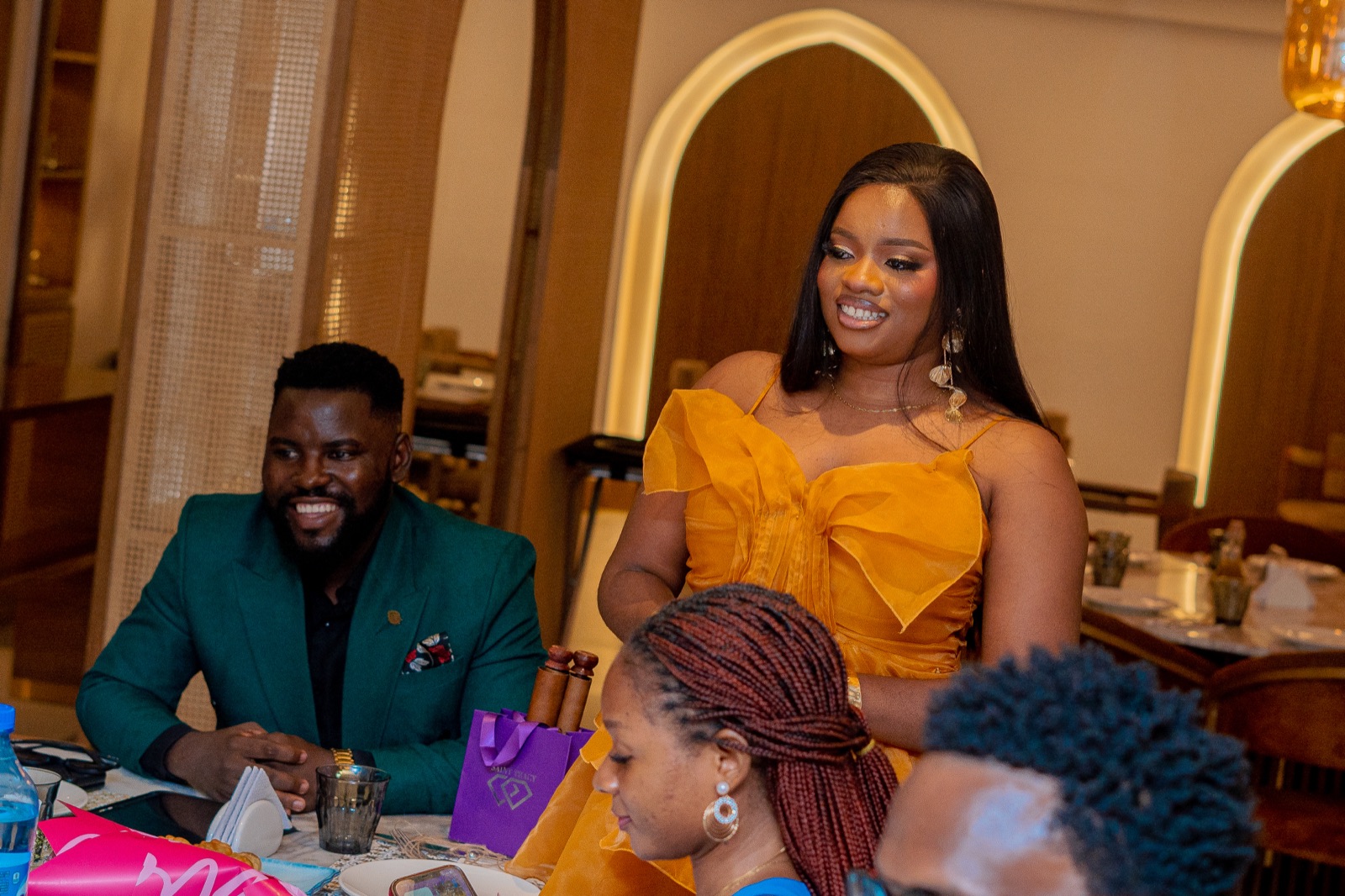 A photograph from Elisha and Oyiza’s story