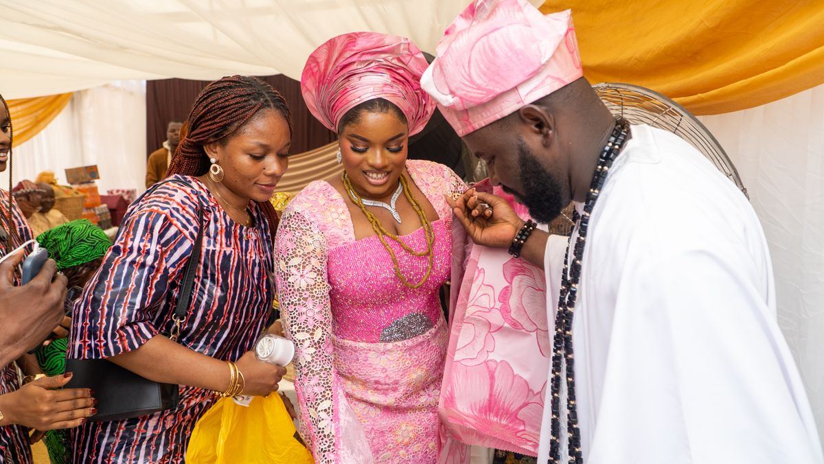 A moment from the introduction ceremony